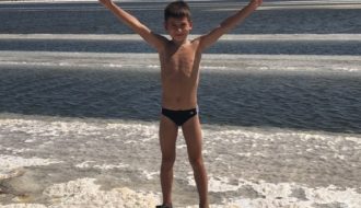 Дети на Баскунчаке